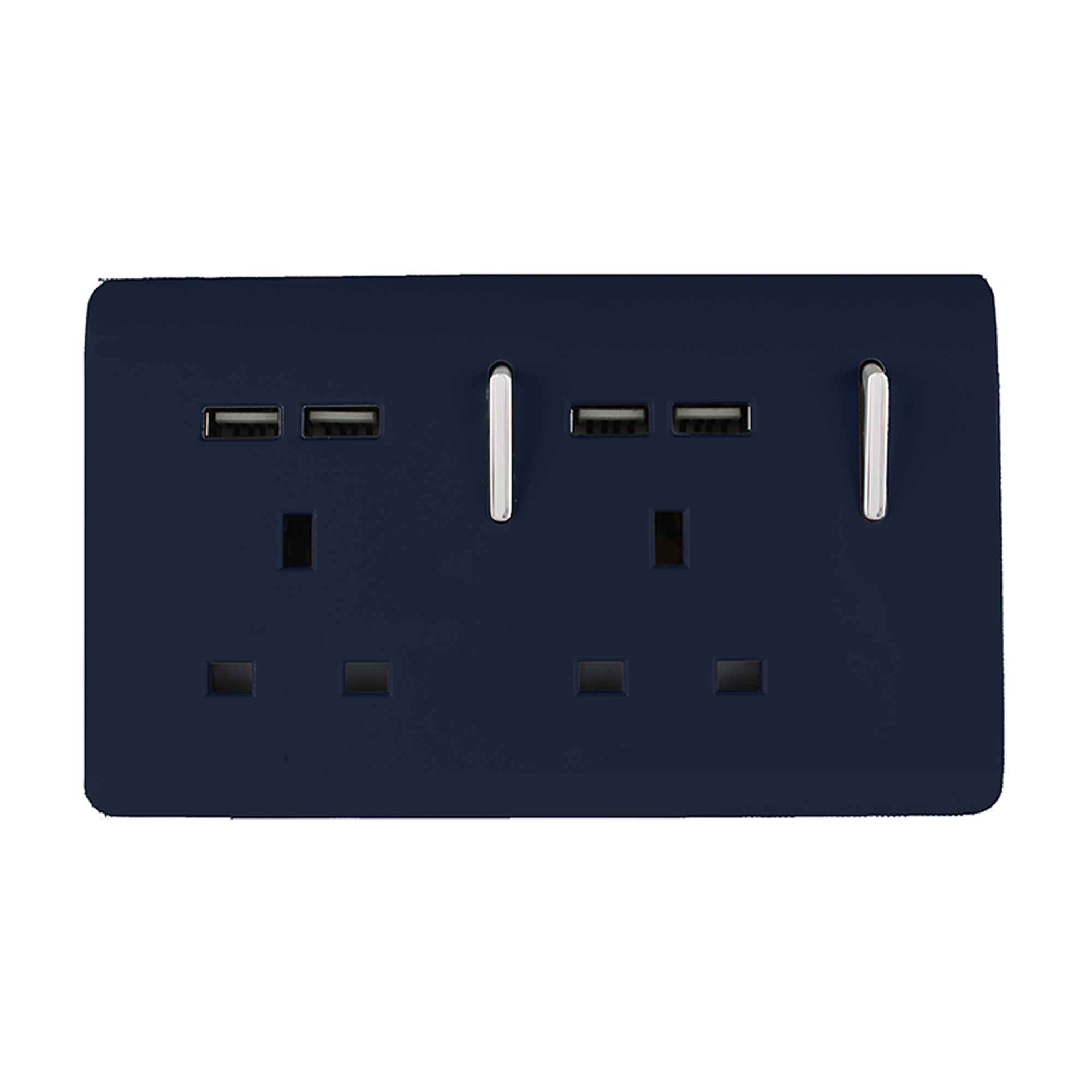 Navy Wiring Accessories Trendi Decorative Screwless